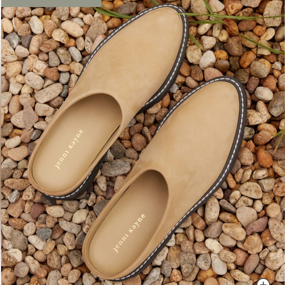 Jenni Kayne Oiled Leather Lug Sole Mule